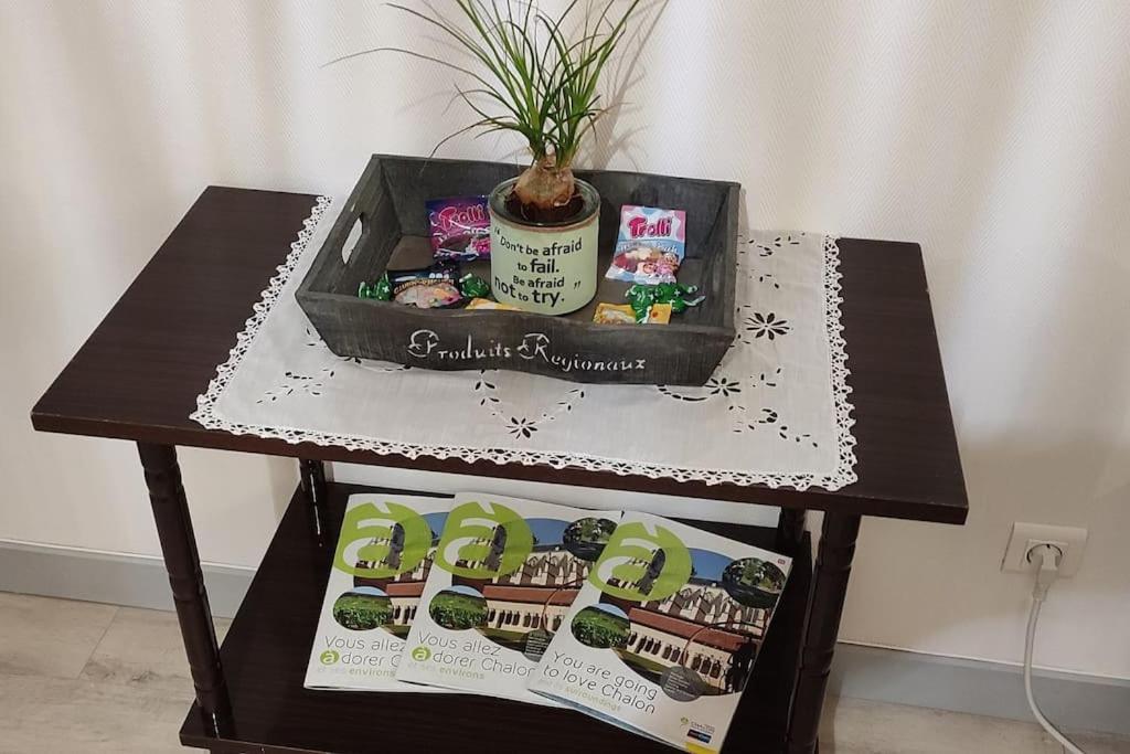 Appartement Cosy A 2 Pas Des Rues Pietonnes Chalon-sur-Saône Eksteriør bilde